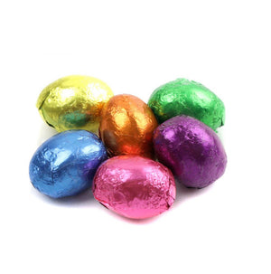 Foiled Dark Chocolate Easter Eggs