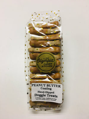 Hand Dipped Peanut Butter Doggie Treats