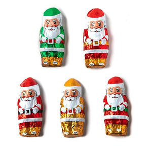 Foiled Mini Chocolate Santas