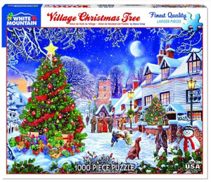 Village Christmas Tree PUZZLE