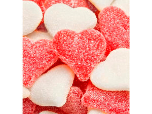 Slightly Sour Cherry Gummi Hearts