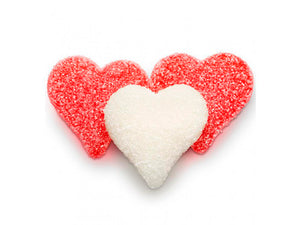 Slightly Sour Cherry Gummi Hearts