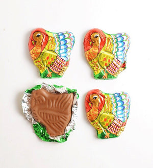 Mini Foiled Milk Chocolate Turkey